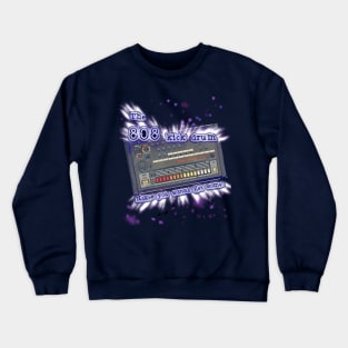 Old Skool Hip Hop Beats Crewneck Sweatshirt